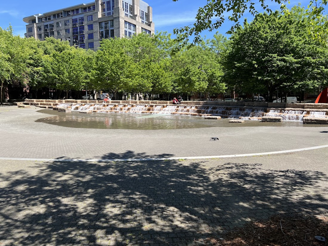 Jamison Square Interactive Fountain