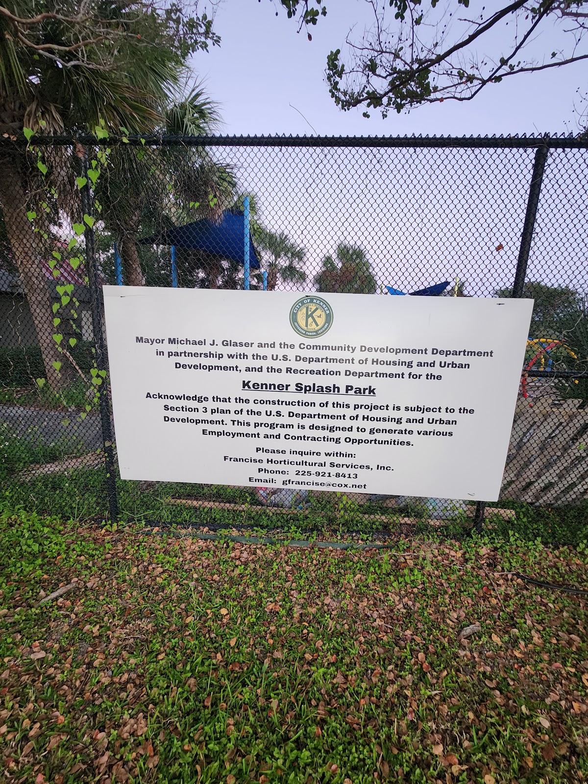 A P Clay Splash Park